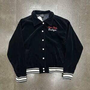Vintage Ohio State Buckeyes Corduroy Bomber